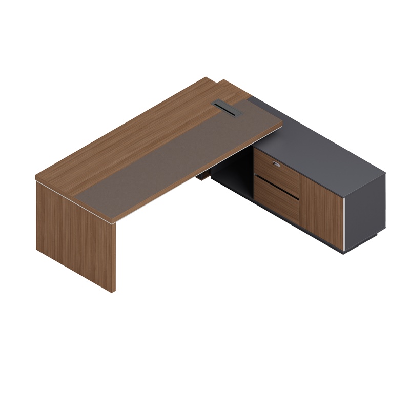 科朔 办公桌老板桌经理桌现代班台经理桌板式班台2米KS-08D2005