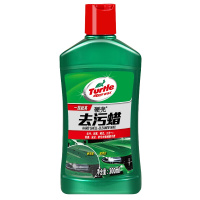 龟牌(Turtle Wax)汽车蜡黑白车液体硬壳去污蜡汽车用品新车蜡打蜡镀膜去污划痕修复美容车蜡G-2066 300ml