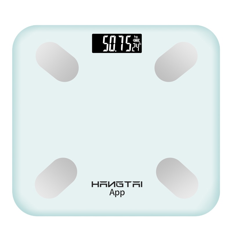 [苏宁好货]家用智能小型体脂秤精准电子秤keep体重秤测脂肪人体称重计器女体质称人体健康秤 象牙白