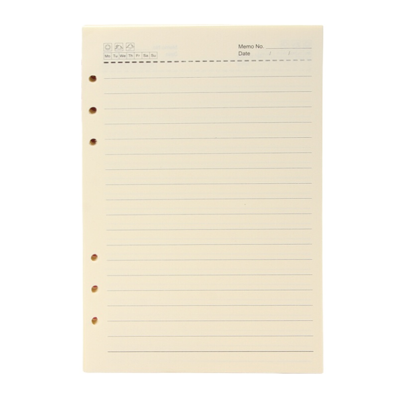 schoolchild申士(SHEN SHI)925 25K 92张活页笔记本替芯 适合6孔活页记事本子