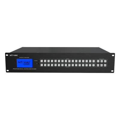 迈拓维矩MT-HD1616 高清hdmi矩阵切换器4进4出监控视频服务器主机支持蓝光解码 4K 工程设备