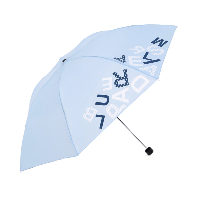 天堂伞 三折晴雨伞趣味字母商务伞 紫兰