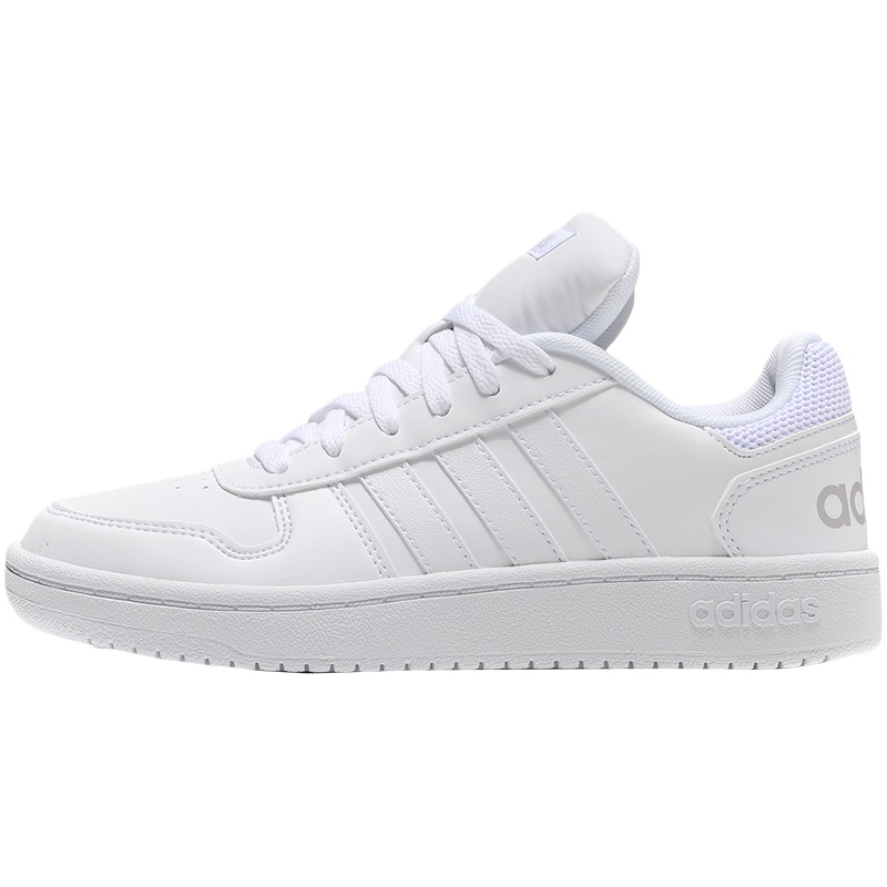 【自营】adidas阿迪达斯NEO女运动休闲板鞋B42096 B42096亮白