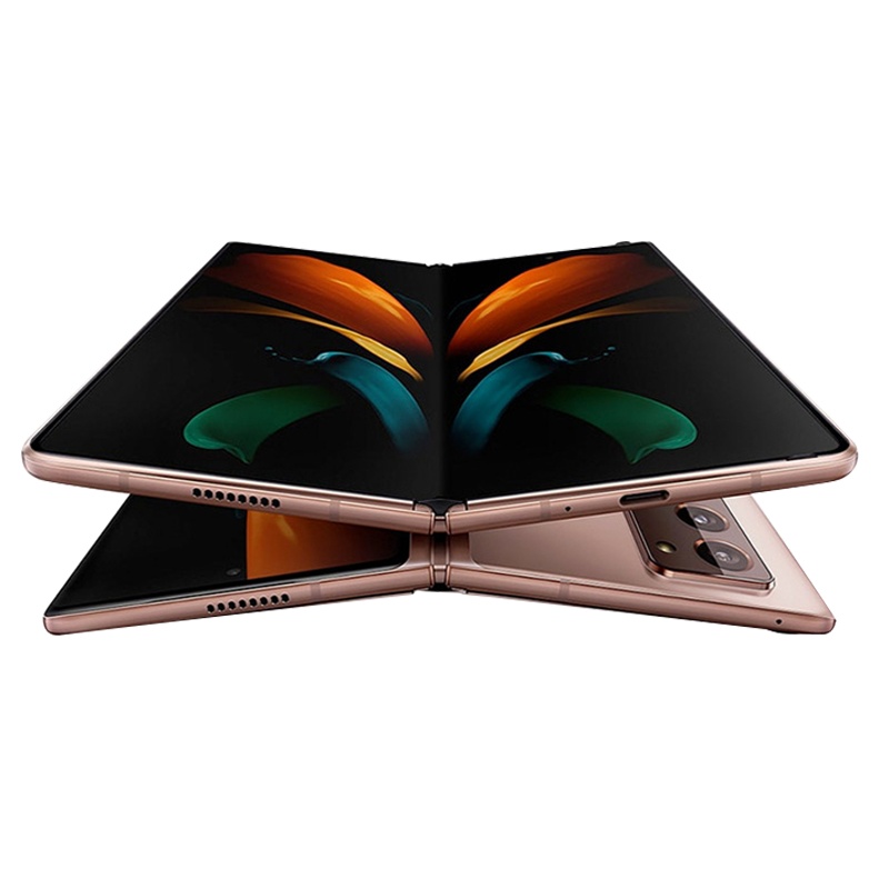 [货已入库]2020年新款 三星Galaxy Z Fold2 5G 12GB+512GB迷雾金 7.6英寸折叠屏五摄大容量电池 三星折叠屏 2代 5G手机 港版 移动联通电信5G