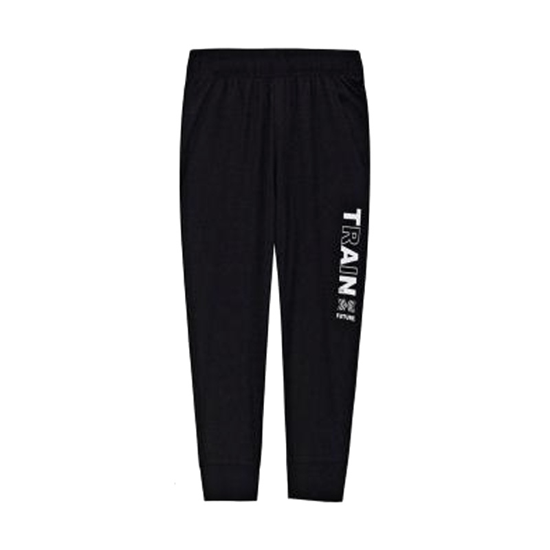 361度女裤2019夏季新款针织七分裤361夏季运动裤女