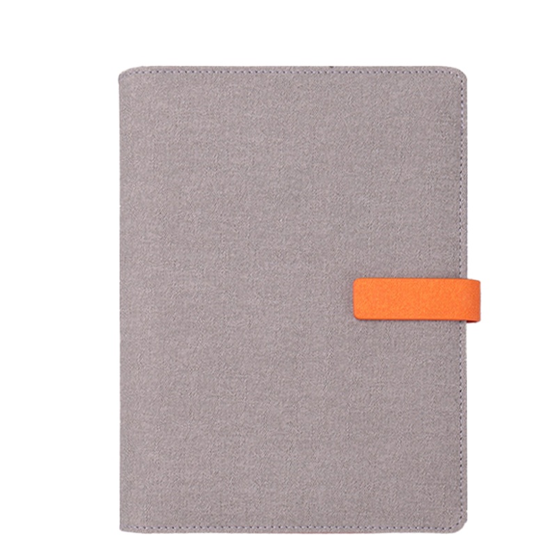 简约活页笔记本 A5 浅灰色