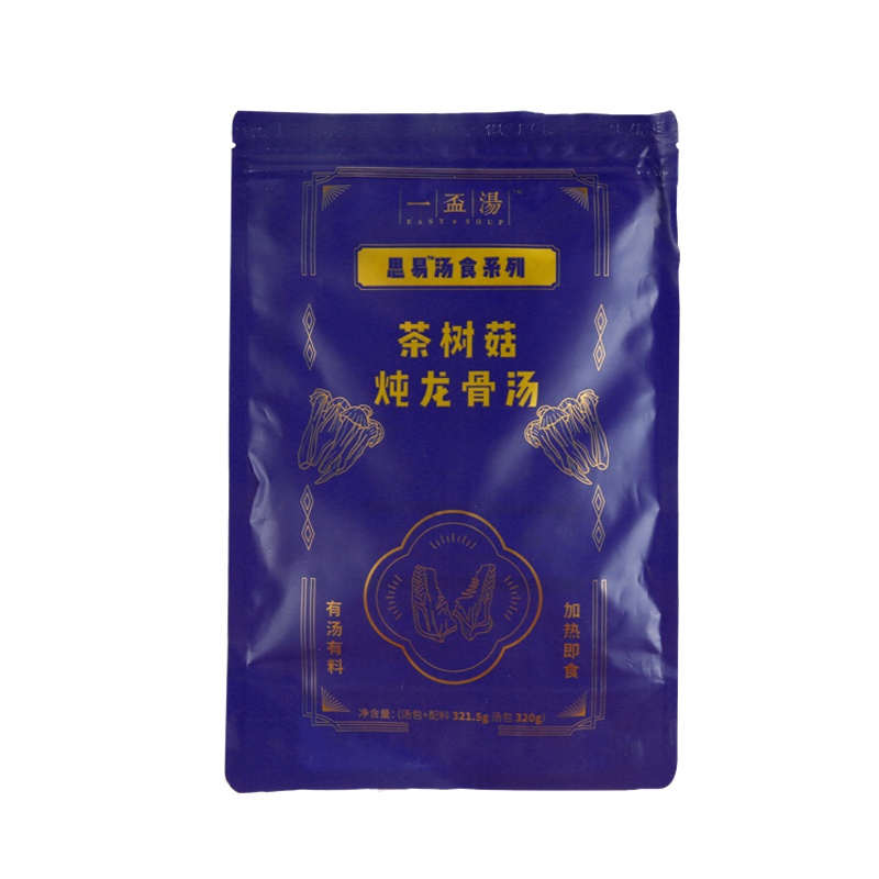 一杯汤广式茶树菇龙骨汤加热即食方便营养锅底代餐速食原炖汤320g