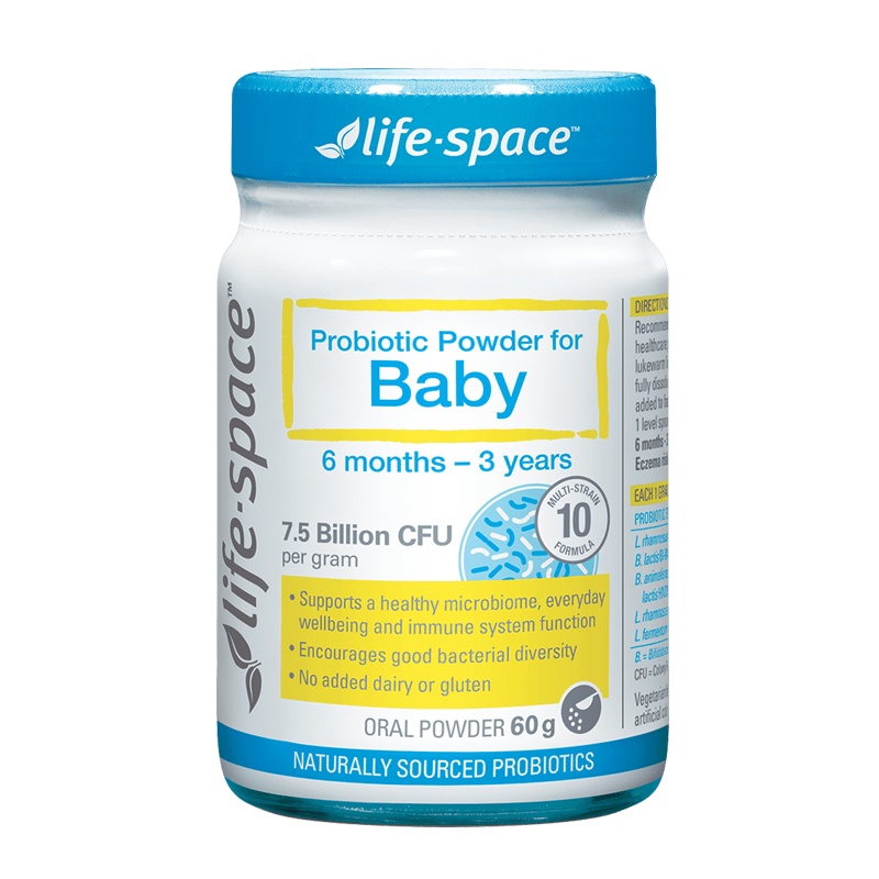 Life Space婴儿益生菌粉0-3岁儿童益生菌粉调节肠道微生态增强免疫力助消化运动60g/瓶