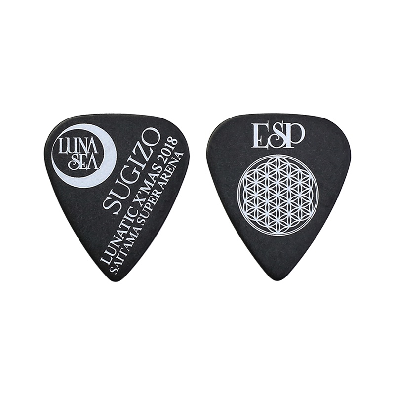 ESP日本产 PA-LS07-2/PA-LS08-2 STOP WAR 黑签名款电木吉他拨片