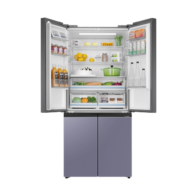 海尔(Haier)515升十字对开门嵌入冰箱 全空间保鲜 干湿分储 EPP超净系统 BCD-515WGHTD19NZU1