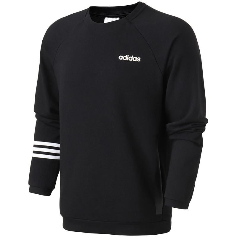 adidas男服卫衣圆领套头休闲运动服DT8995