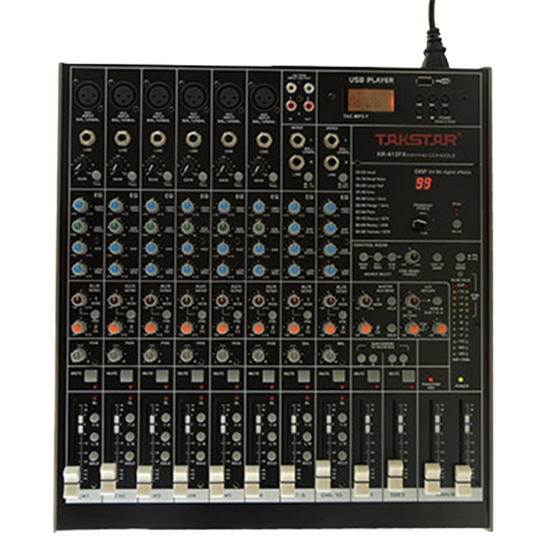 得胜 XR-612FX 专业调音台