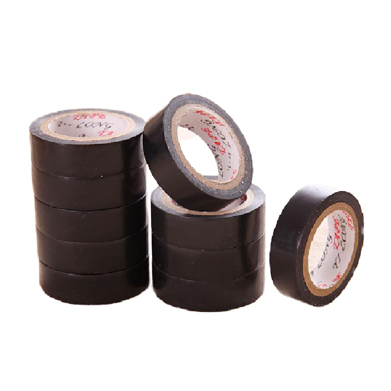 OL 绝缘电胶布 带黑胶布带胶粘个装舒适电工胶带 20mm×20m 单位:3个装