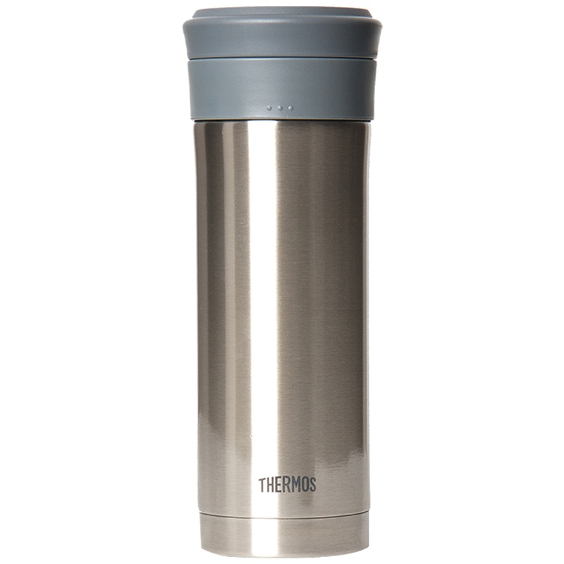 膳魔師(THERMOS)保温杯TCMK-500带茶漏泡茶杯500ML水杯304不锈钢车载办公商务不锈钢色家用/通用