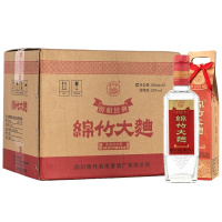 剑南春 绵竹大曲 (醇和经典)纸袋装 52度 500ml*12瓶 整箱装 浓香型白酒