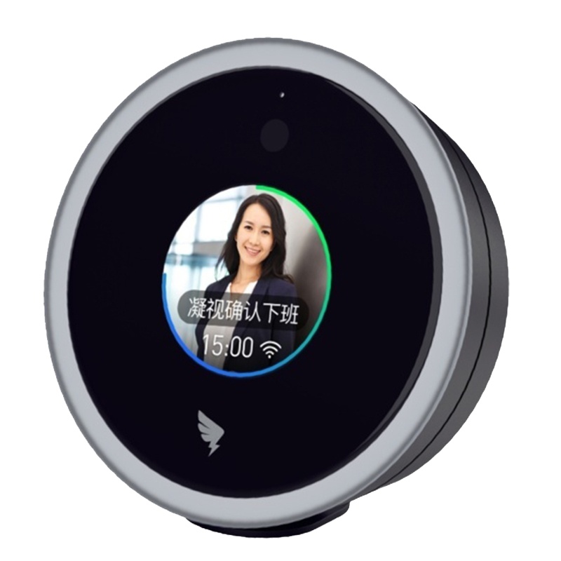 钉钉W1X人脸识别智能前台云考勤机面部打卡机魔点上班签到机