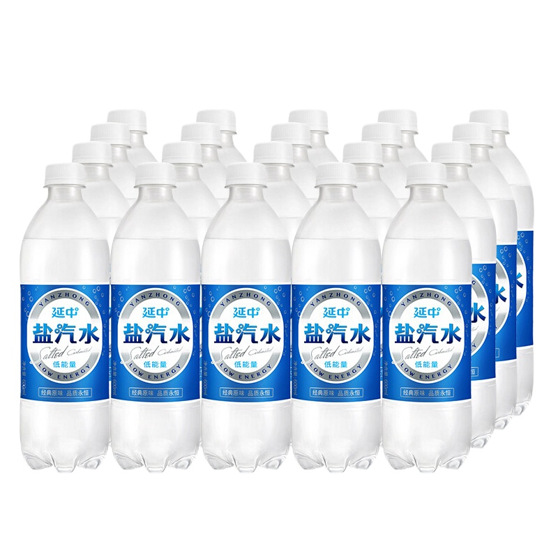 延中 盐汽水 饮料 600ml*20瓶