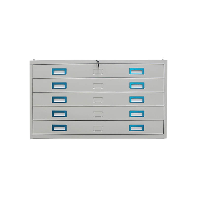 星岛钢制底图柜抽屉柜文件柜存储资料档案柜办公工程图纸柜0号底图柜无轮