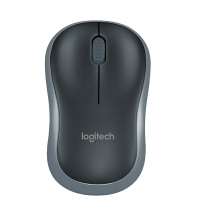 罗技(Logitech)M185无线鼠标 颜色:黑色 2个/件