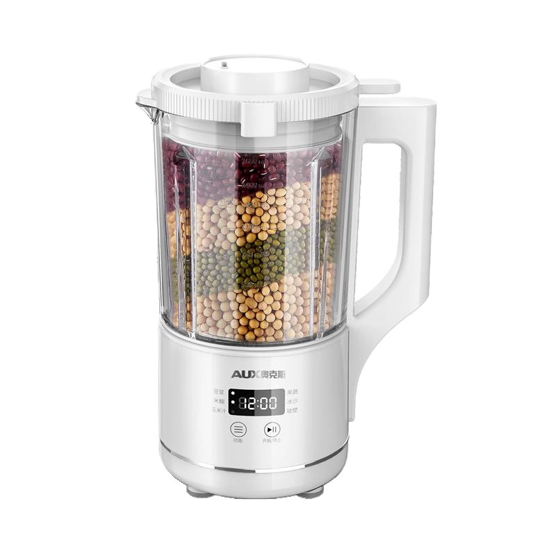 奥克斯破壁机家用加热全自动小型迷你豆浆机免滤多功能1单人2