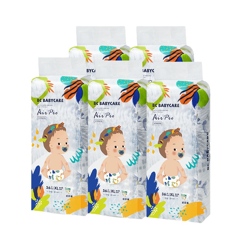 babycare纸尿裤Air Pro弱酸亲肤超薄透气宝宝尿不湿 XL36片5包
