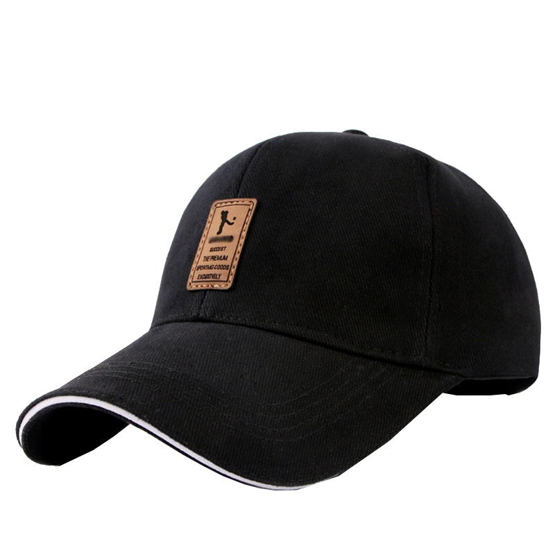 男士鸭舌帽 男款棒球帽 男式休闲时尚装饰遮阳帽 运动时尚潮流百搭韩版红品HONGPIN春天夏季流行运动帽子