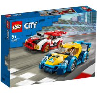 LEGO乐高城市系列城市赛车60256 男孩女孩5岁+生日礼物 玩具积木