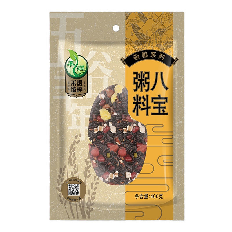 禾煜八宝粥料 400g 五谷杂粮 腊八粥 腊八节 粮油粗粮 早餐粥料 国产食品