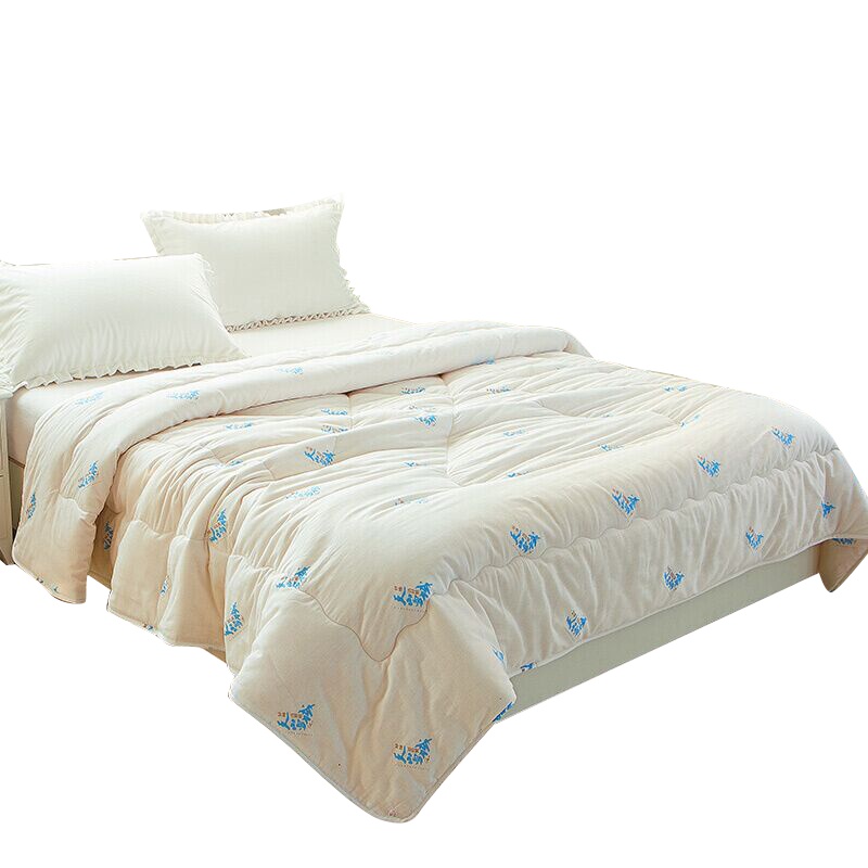 天山雪域 被子 纯绵被芯棉絮新疆棉花被包布绗缝被2-10斤