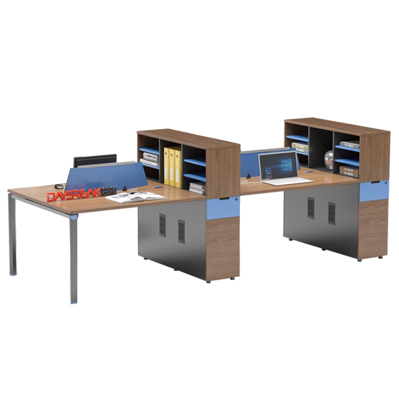 办公家具职员桌办公桌现代简约屏风电脑桌四人位办公桌