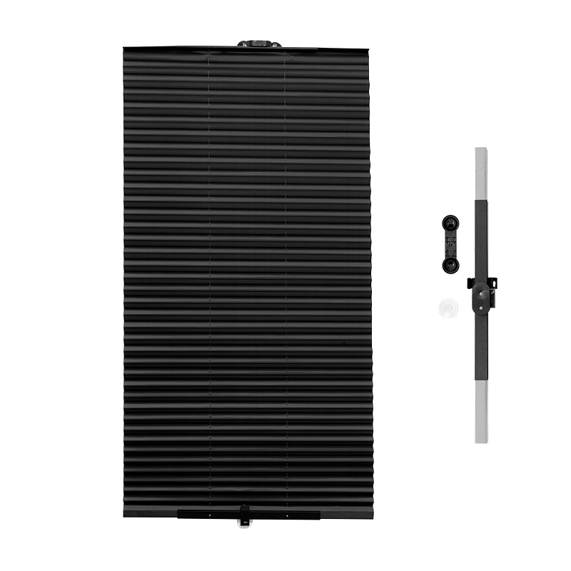 博利良品汽车遮阳挡 自动伸缩遮阳帘太阳挡 夏季防晒隔热车载前挡风玻璃遮光板65CM适用轿车