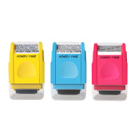 保密印章滚轮式快递单涂码笔覆盖防泄密涂鸦保护神器 中号(颜色随机)