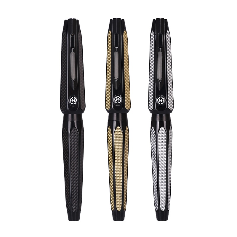 HERO英雄钢笔礼盒装H712 金笔尖10K 组合套装宝珠笔