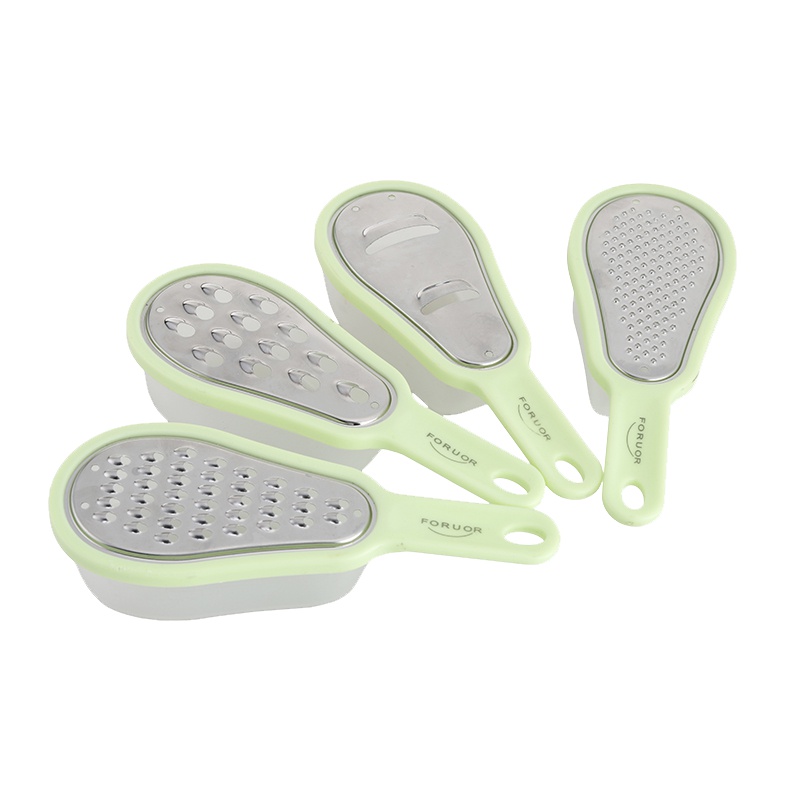 刮刨四件套 厨房器材 水果瓜皮刀 刮皮专用刀 蔬菜用具装