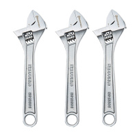 钢盾 重型铬钒钢活扳手 6" S016906