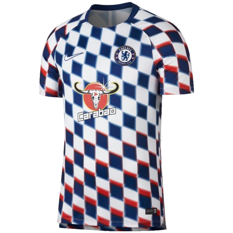 919937-101 NIKE耐克切尔西18/19赛季男士休闲夏季T恤纤维材质