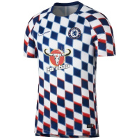 919937-101 NIKE耐克切尔西18/19赛季男士休闲夏季T恤纤维材质