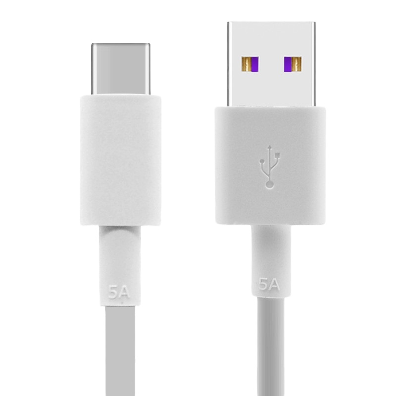 华为原装5A数据线超级快充type-c充电器线 P40Mate30/40pro荣耀V40 nova8闪充数据线-带防伪