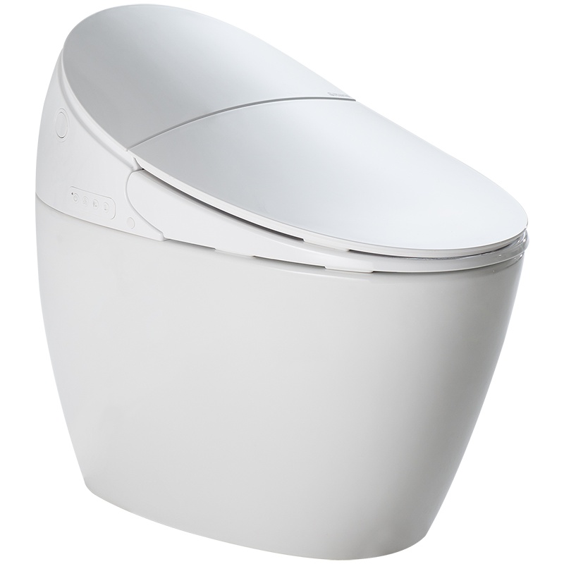 欧路莎(Orans)智能马桶一体机无水箱即热喷射虹吸式连体式地排座便器全自动遥控一体智能坐便器400MMSPA-six