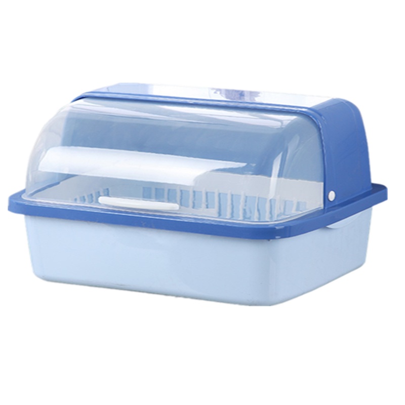 特价厨房大号塑料碗架碗柜带盖放碗箱沥水架碗筷收纳盒碗碟餐具笼置物架餐具用品整理大中其他巧妈妈