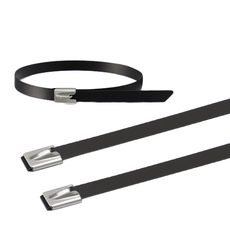 双箭包塑不锈钢扎带5*200mm100根/包 1包