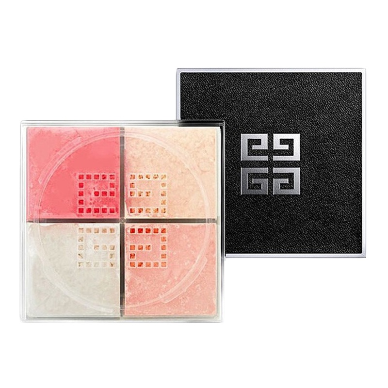 纪梵希(Givenchy)轻盈无痕明星四宫格散粉4x3g 7号#薄纱玫瑰