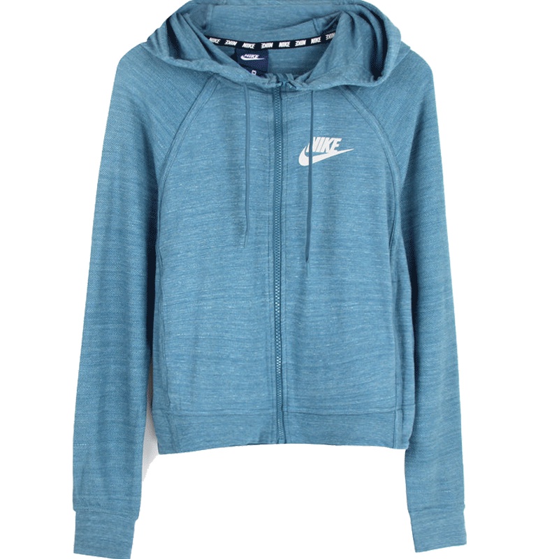 耐克女装外套运动服针织连帽跑步夹克897913-407