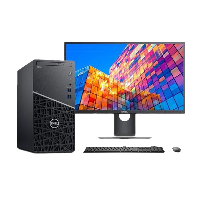 戴尔(Dell)成铭3991商用台式电脑整机 23.8英寸显示器(I5-10505 8G 1T+256G 三年 )