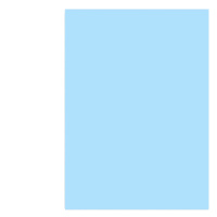 企购优品 彩色卡纸硬A4彩色复印纸打印纸 浅蓝色[100张] A4 硬卡纸160g