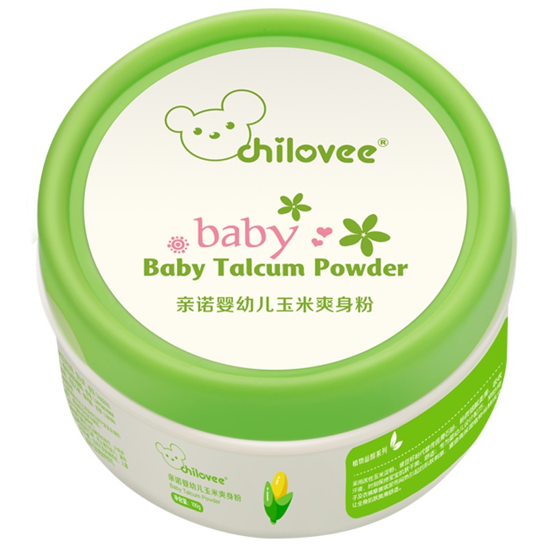 亲诺(chilovee)婴幼儿玉米爽身粉100g