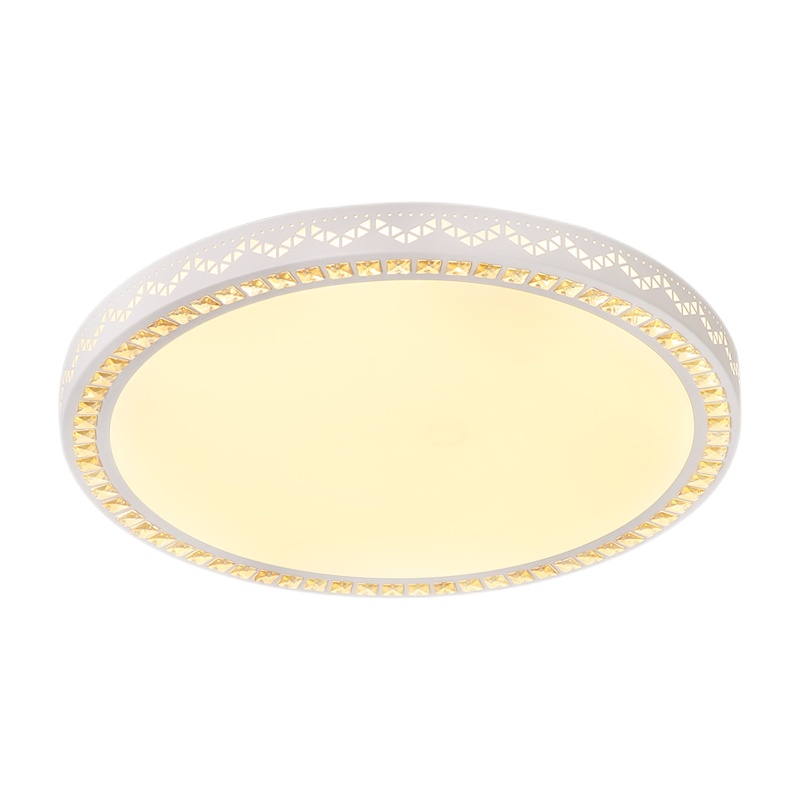 LED客厅吸顶灯2021新款简约现代卧室灯铁艺灯走廊阳台灯具灯饰