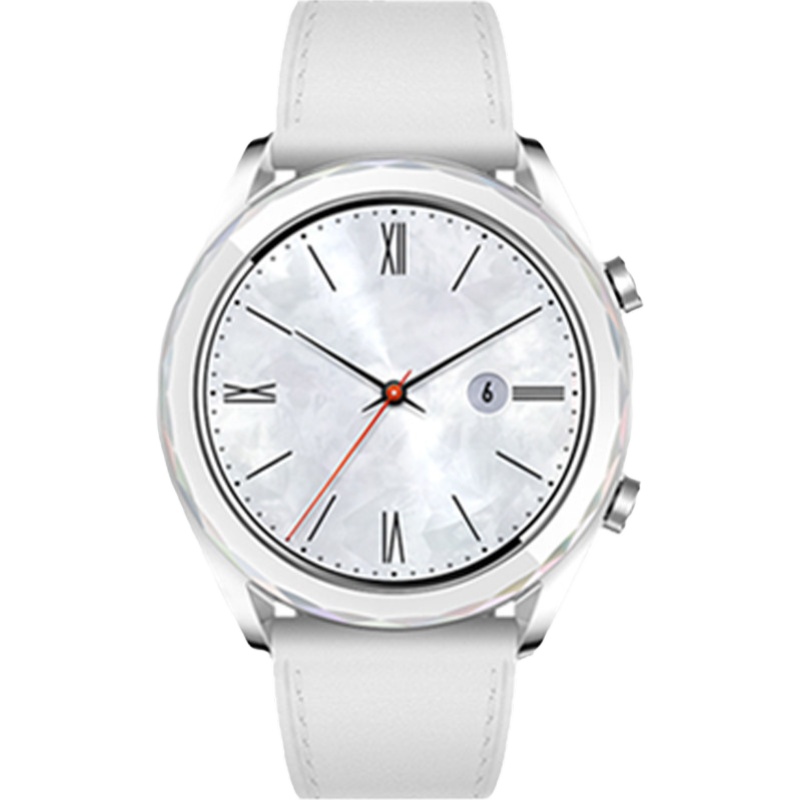 HUAWEI/华为 WATCH GT 智能手表 移动支付 商务多功能 游泳防水 心率 NFC 雅致款 云母白