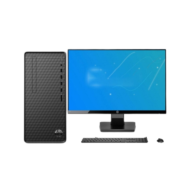 惠普（HP）M01-F032 商用台式机电脑 (I3-9100/8G/256G/21.5英寸显示屏）