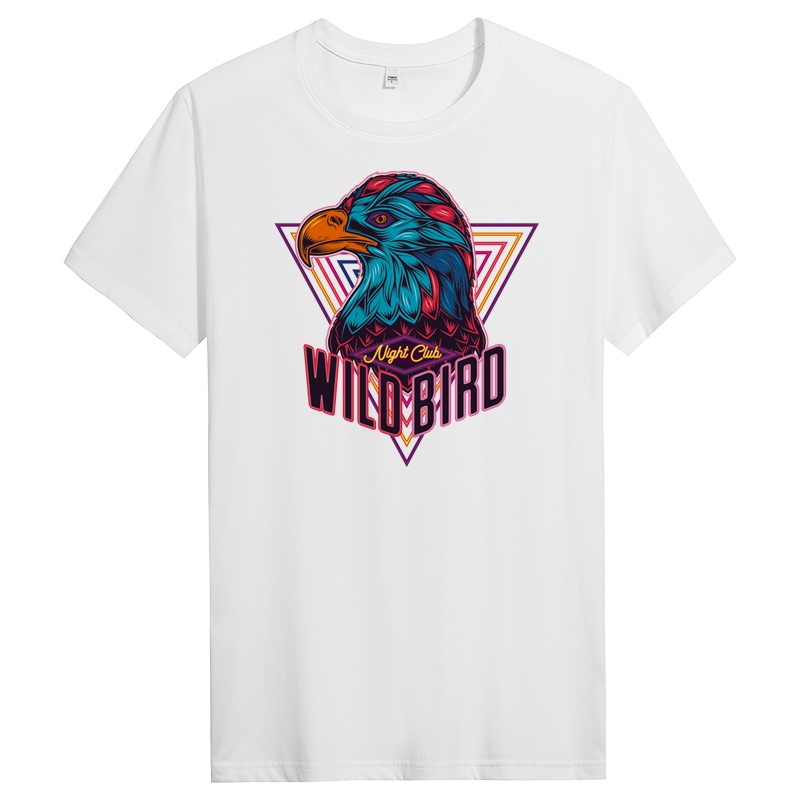 纯棉短袖T恤男士潮流圆领夏季半袖体恤衣服男 DT11395